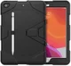 iPad 10.2 (2019/2020/2021) Hybride Hoesje met Screen Protector Zwart afbeelding 3