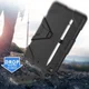 iPad 10.2 (2019/2020/2021) Hybride Hoesje met Screen Protector Zwart afbeelding 6