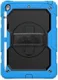iPad 10.2 2019 / 2020 / 2021 Hoesje met Verstelbare Handriem Blauw afbeelding 7