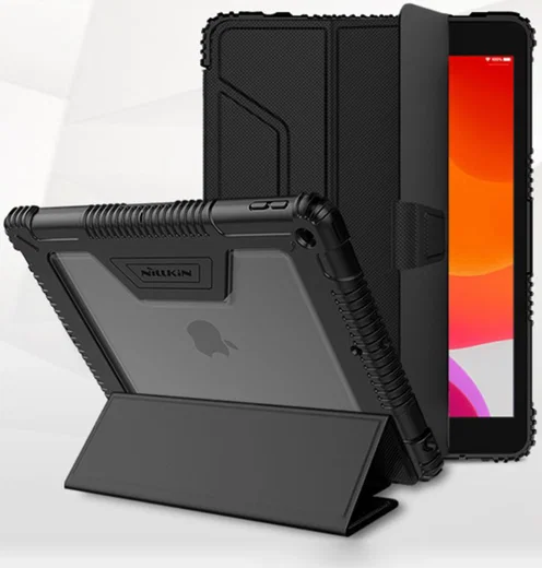 Nillkin Bumper Book Case Apple iPad 10.2 2019 / 2020 / 2021 Zwart afbeelding 1