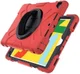 Apple iPad 10.2 2019 / 2020 / 2021 Hybride Hoesje met Handriem Rood afbeelding 28