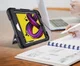 Apple iPad Mini 4 / Mini 2019 Hybride Stand Hoesje met Handriem Zwart afbeelding 10