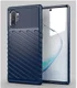 Samsung Galaxy Note 10 Plus Twill Texture Hoesje Blauw afbeelding 2