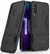 Honor 20 Lite Hybride Hoesje met Standaard Zwart afbeelding 3