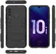 Honor 20 Lite Hybride Hoesje met Standaard Zwart afbeelding 6