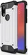 Motorola Moto P40 Action Schokbestendig Hybride Hoesje Wit afbeelding 1