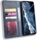 Motorola One Zoom Vintage Portemonnee Hoesje Blauw afbeelding 4
