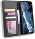 Motorola One Zoom Vintage Portemonnee Hoesje zwart afbeelding 4