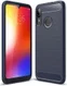 Motorola Moto E6s / E6 Plus Geborsteld TPU Hoesje Blauw afbeelding 1