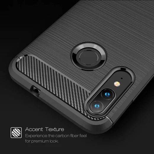 Motorola Moto E6s / E6 Plus Geborsteld TPU Hoesje Blauw afbeelding 11