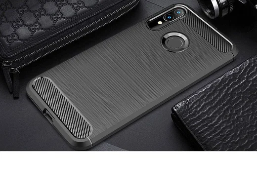 Motorola Moto E6s / E6 Plus Geborsteld TPU Hoesje Blauw afbeelding 8