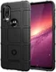 Motorola One Action Rugged Armor Hoesje Zwart afbeelding 1