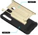 Motorola Moto G8 Plus Hybride Hoesje Goud afbeelding 4