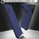 Motorola Moto G8 Plus Twill Slim Texture Back Cover Blauw afbeelding 4