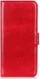 Motorola One Macro Crazy Horse Leren Portemonnee Hoesje Rood afbeelding 1