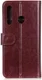 Motorola One Macro Crazy Horse Leren Portemonnee Hoesje Bruin afbeelding 2