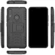 Motorola Moto E6s / E6I / E6 Plus Robuust Hybride Hoesje Zwart afbeelding 8