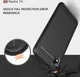 Xiaomi Mi Redmi 7A Geborsteld TPU Hoesje Zwart afbeelding 5