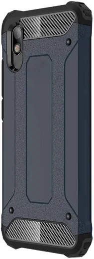 Xiaomi Redmi 7A Armor Guard Hybrid Case Donker Blauw afbeelding 2