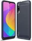 Xiaomi Mi A3 Geborsteld TPU Hoesje Blauw afbeelding 1