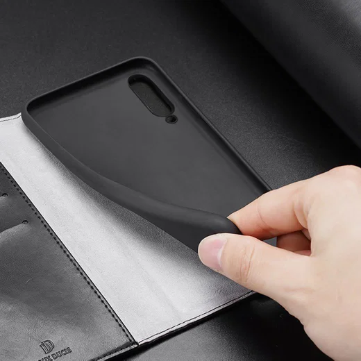 Dux Ducis Kado Series Xiaomi Mi A3 Portemonnee Hoesje Zwart afbeelding 8