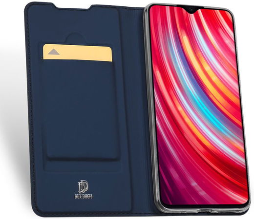 Dux Ducis Xiaomi Redmi Note 8 Pro Bookcase Hoesje Blauw afbeelding 2