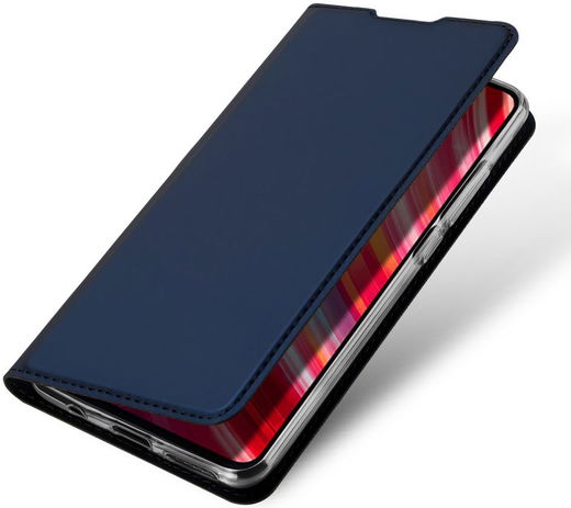 Dux Ducis Xiaomi Redmi Note 8 Pro Bookcase Hoesje Blauw afbeelding 1
