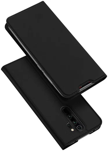 Dux Ducis Xiaomi Redmi Note 8 Pro Bookcase Hoesje Zwart afbeelding 6