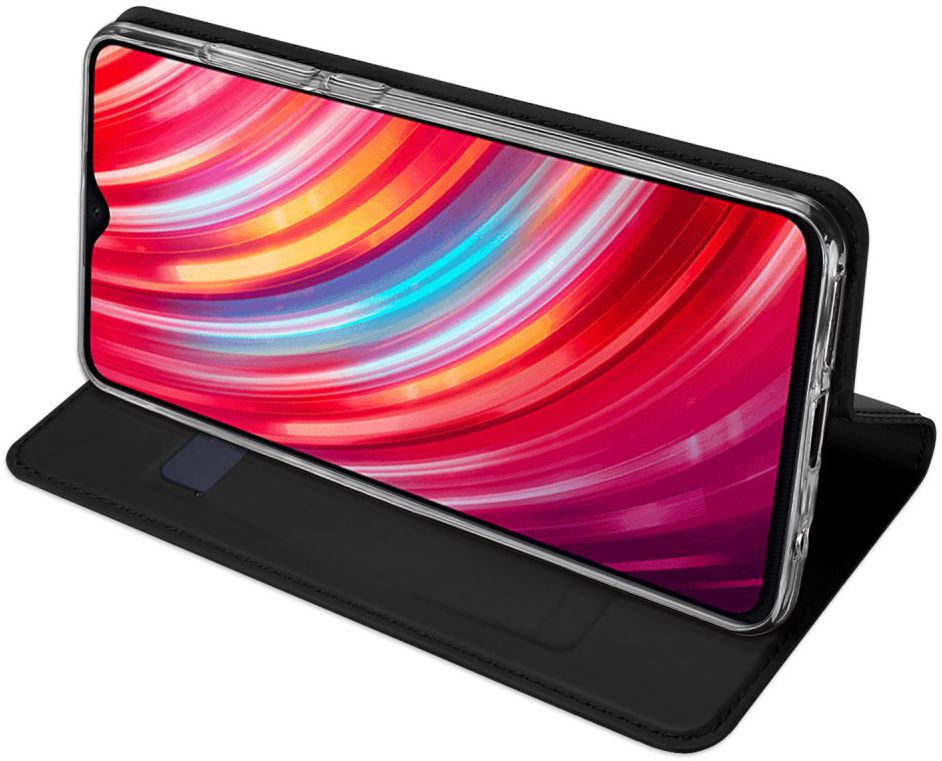 Dux Ducis Xiaomi Redmi Note 8 Pro Bookcase Hoesje Zwart afbeelding 4