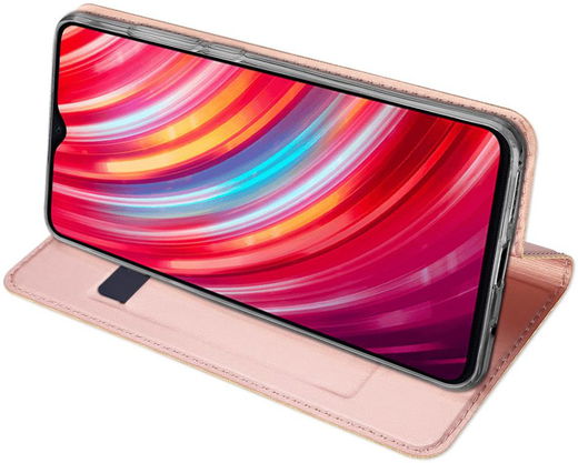 Dux Ducis Xiaomi Redmi Note 8 Pro Bookcase Roze Goud afbeelding 6