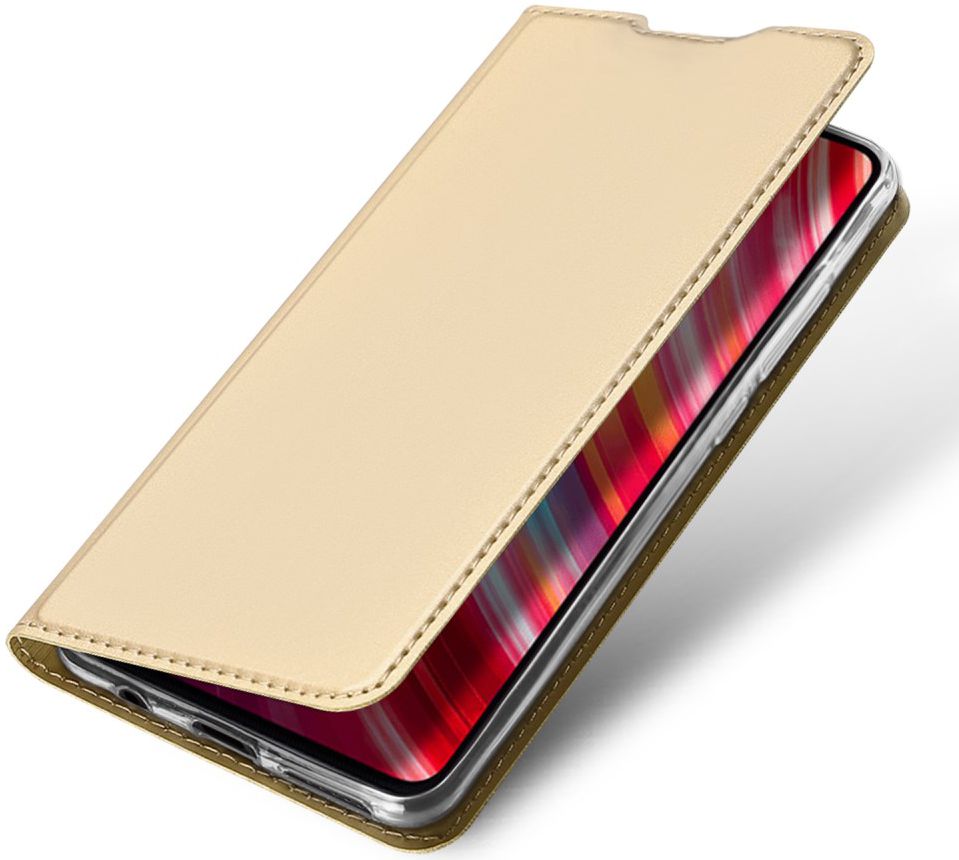 Dux Ducis Xiaomi Redmi Note 8 Pro Bookcase Goud afbeelding 2