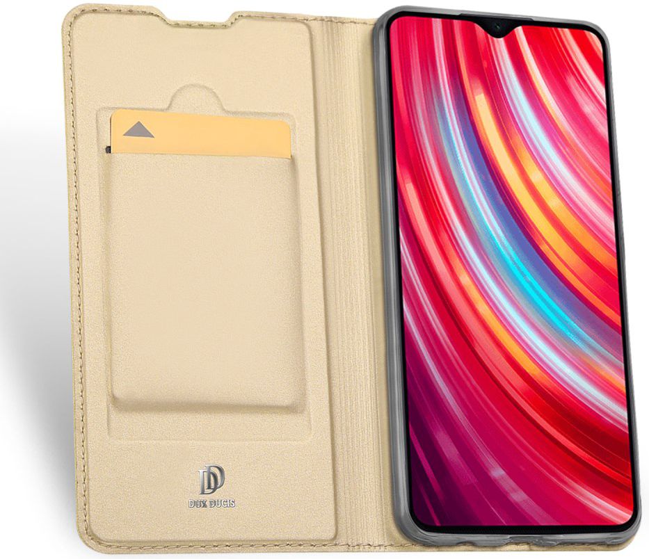 Dux Ducis Xiaomi Redmi Note 8 Pro Bookcase Goud afbeelding 1