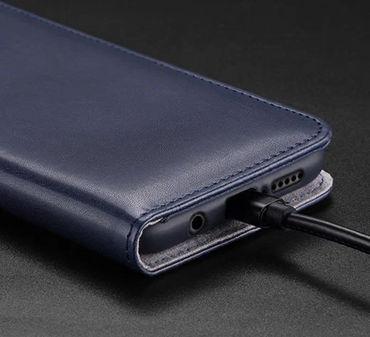 Dux Ducis Kado Series Xiaomi Redmi Note 8 Pro Portemonnee Hoesje Blauw afbeelding 13