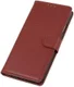 Alcatel 3X 2019 Litchi Skin Leren Portemonnee Hoesje Bruin afbeelding 8
