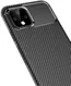 Google Pixel 4 XL Siliconen Carbon Hoesje Zwart afbeelding 4