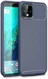 Google Pixel 4 XL Siliconen Carbon Hoesje Blauw afbeelding 1