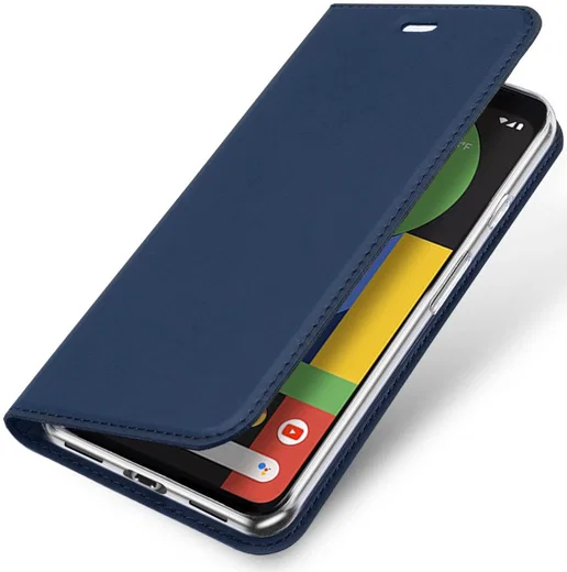 Dux Ducis Skin Pro Series Google Pixel 4 Flip Hoesje Blauw afbeelding 1