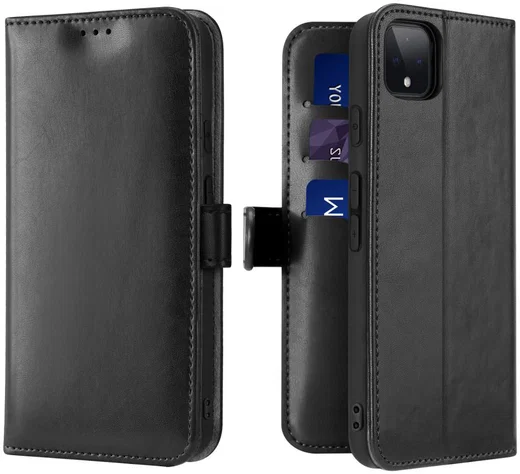 Dux Ducis Kado Series Google Pixel 4 XL Portemonnee Hoesje Zwart afbeelding 2