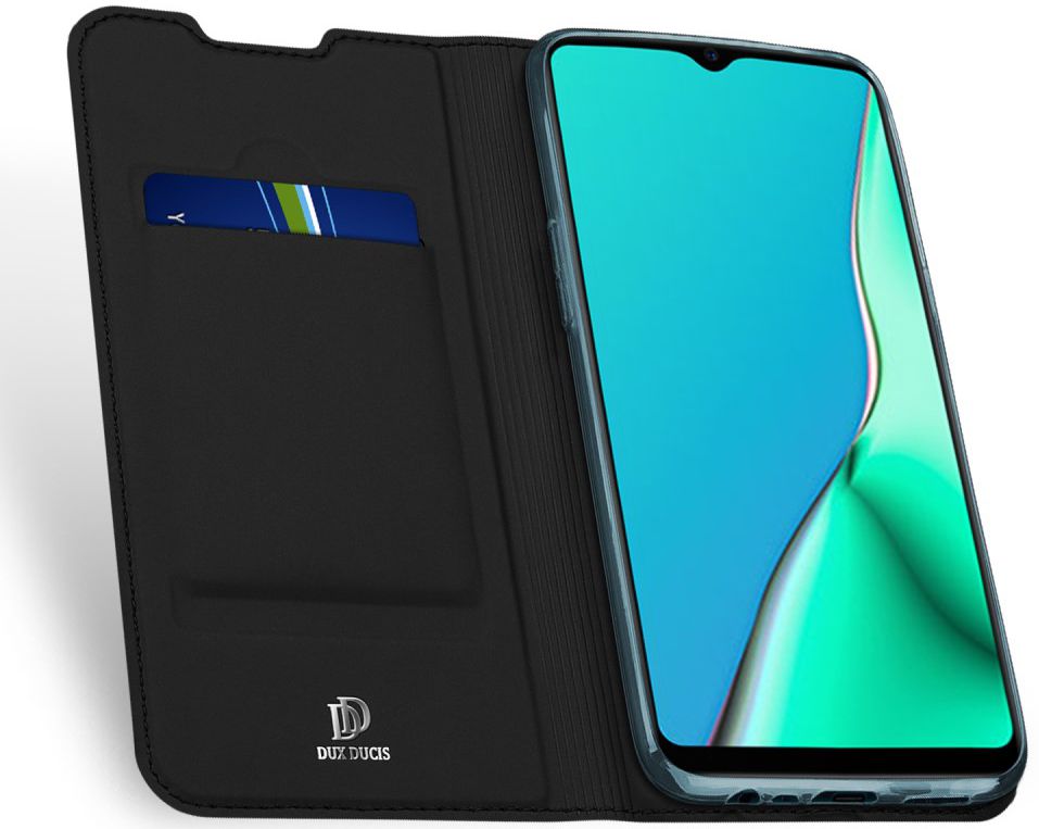 Dux Ducis Skin Pro Series Oppo A5 / A9 (2020) Flip Hoesje Zwart afbeelding 2