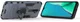 Oppo A5 / A9 (2020) Hybride Hoesje met Kickstand Ring Blauw afbeelding 3