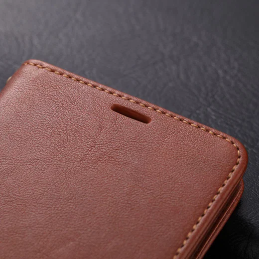 AZNS Oppo A5 / A9 2020 Portemonnee Stand Hoesje Bruin afbeelding 13