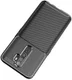 Oppo A5 / A9 2020 Siliconen Carbon Hoesje Zwart afbeelding 8