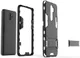 Oppo A9 (2020) Hybrid Kickstand Hoesje Zwart afbeelding 4