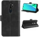 Oppo A5 / A9 (2020) Stand Portemonnee Hoesje Zwart afbeelding 3