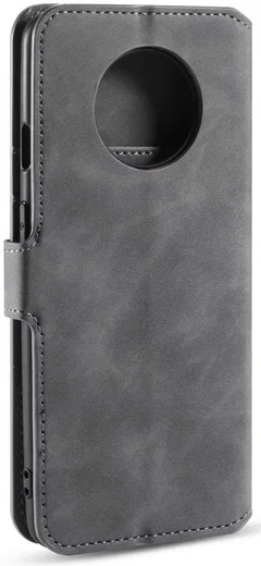DG Ming Retro Portemonnee OnePlus 7T Hoesje Grijs afbeelding 6