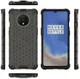 OnePlus 7T Hybride Honinggraat Hoesje Zwart afbeelding 4