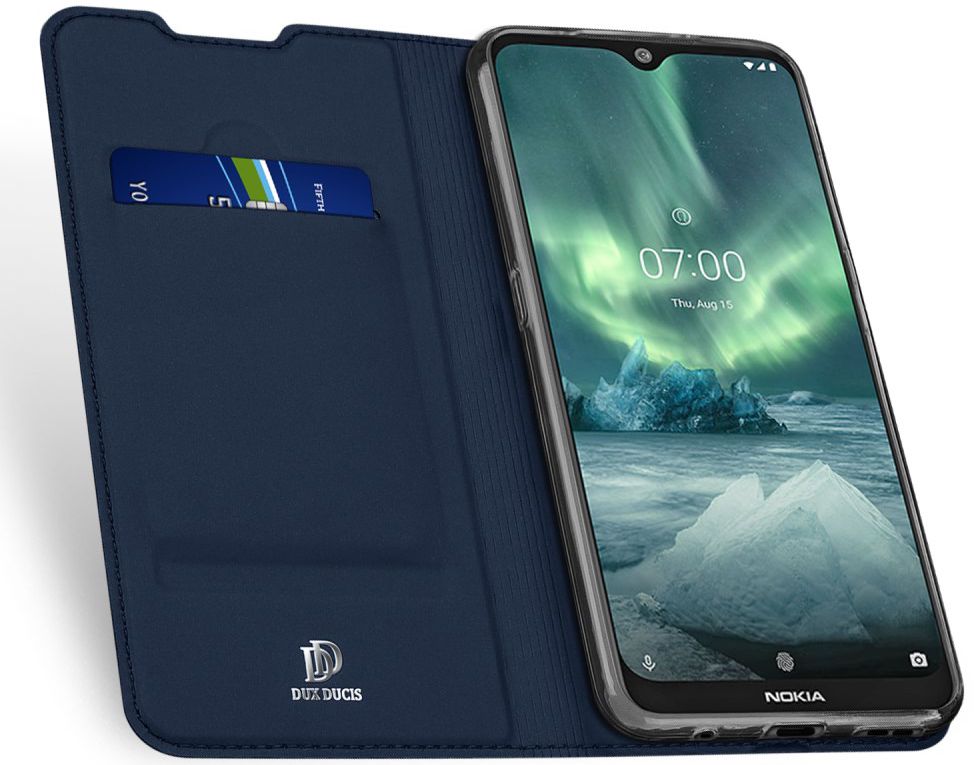 Dux Ducis Premium Book Case Nokia 6.2 / 7.2 Hoesje Blauw afbeelding 2