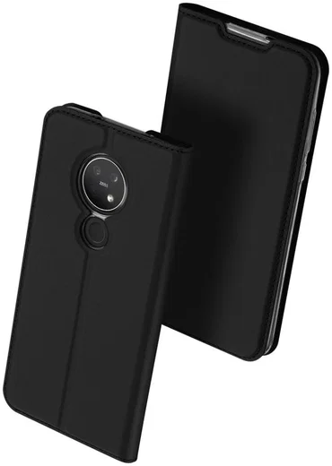 Dux Ducis Premium Book Case Nokia 6.2 / 7.2 Hoesje Zwart afbeelding 6