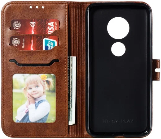 Nokia 6.2 / 7.2 Portemonnee Hoesje Met Kat Coffee afbeelding 3