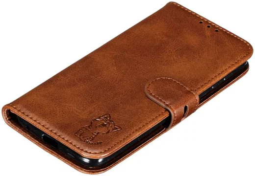 Nokia 6.2 / 7.2 Portemonnee Hoesje Met Kat Coffee afbeelding 6